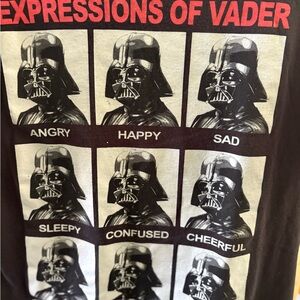 Star Wars Black Crew Neck Tee